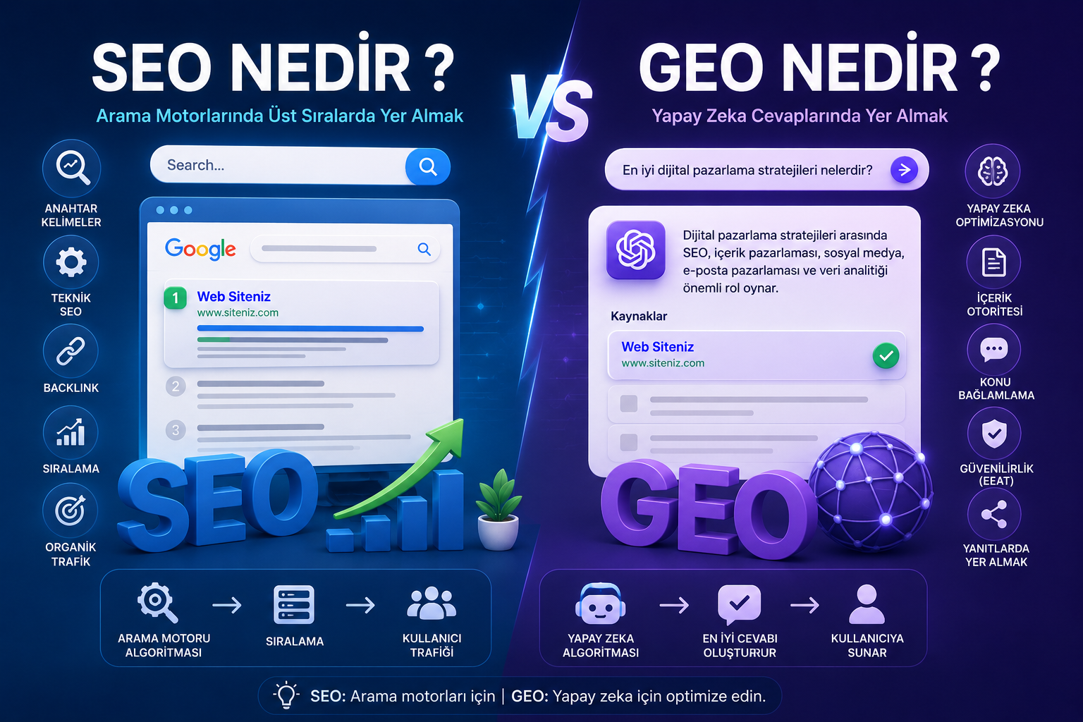 SEO Nedir ? GEO Nedir ?